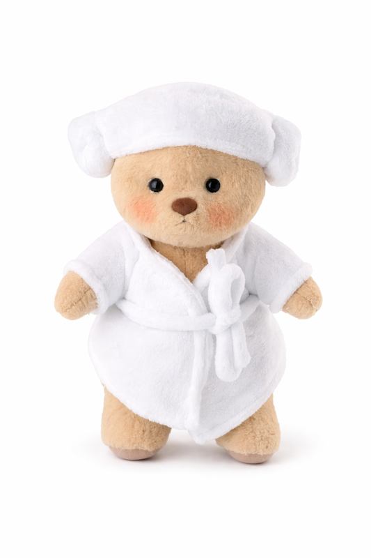 White Bathrobe - Teddy