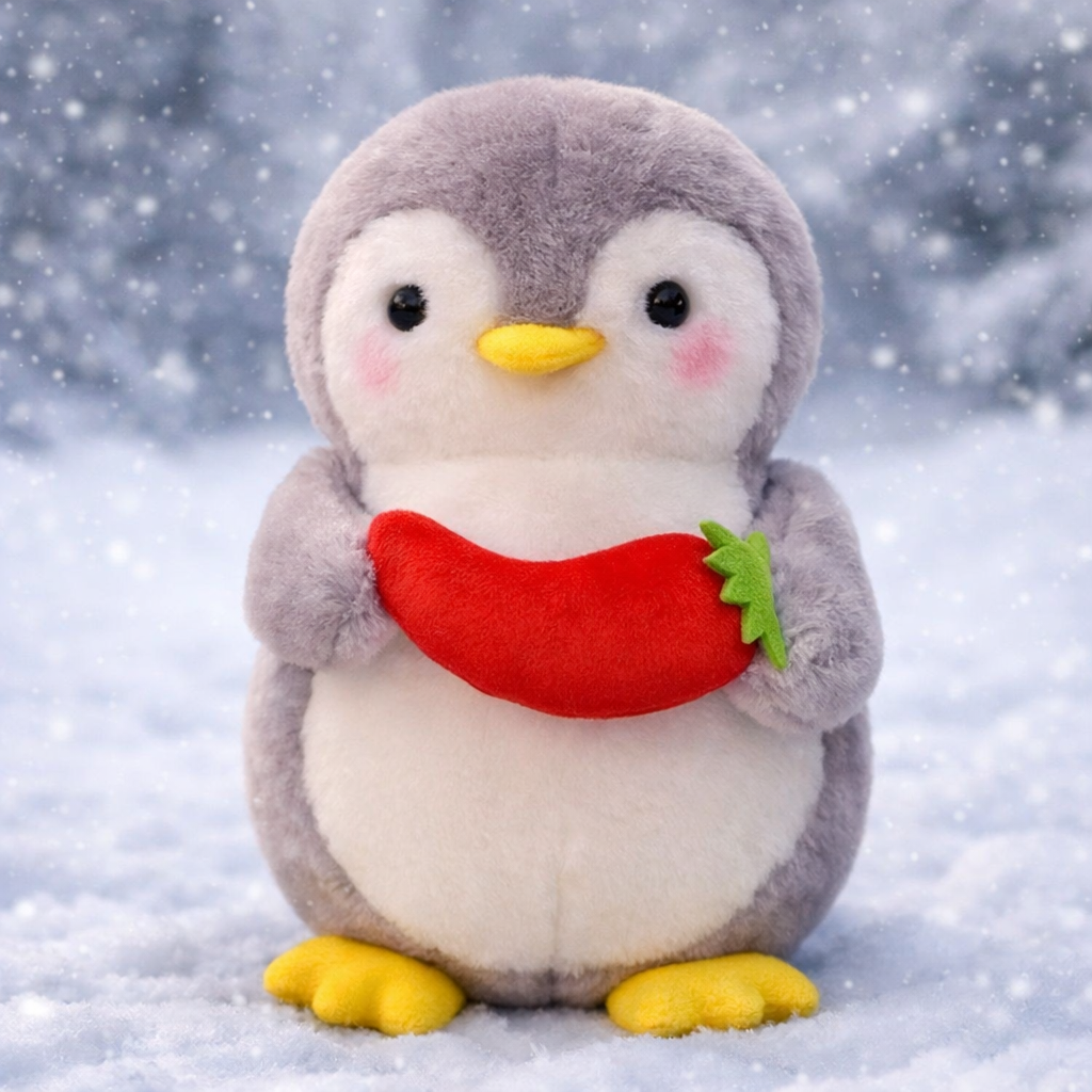 Plushé Pengu - Pepper