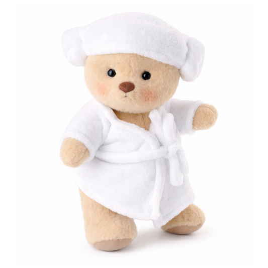 White Bathrobe - Teddy