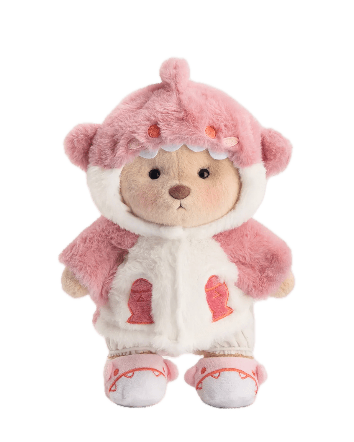 Pink Sharky - Teddy - Plushé